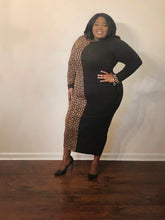 Load image into Gallery viewer, Black & Maze Dress