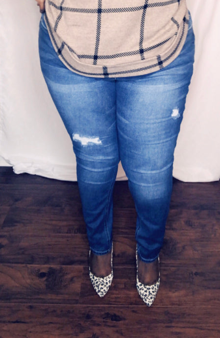 Vintage High-Rise Skinny Jeans