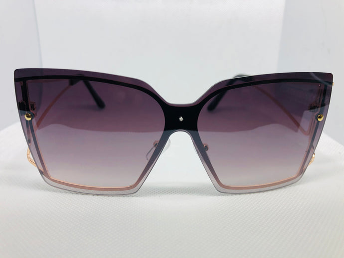 Classic Square Sunglasses - Black