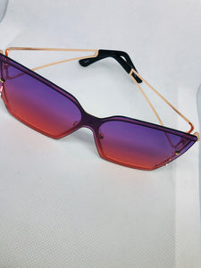 Classic Square Sunglasses - Purple