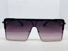 Load image into Gallery viewer, Oversize Square Sunglasses - Black