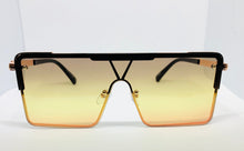 Load image into Gallery viewer, Oversize Square Sunglasses - Yellow